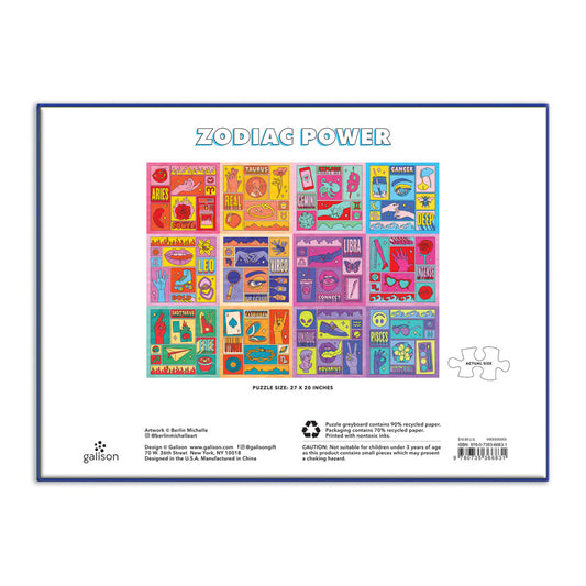 Zodiac Power 1000pce Puzzle