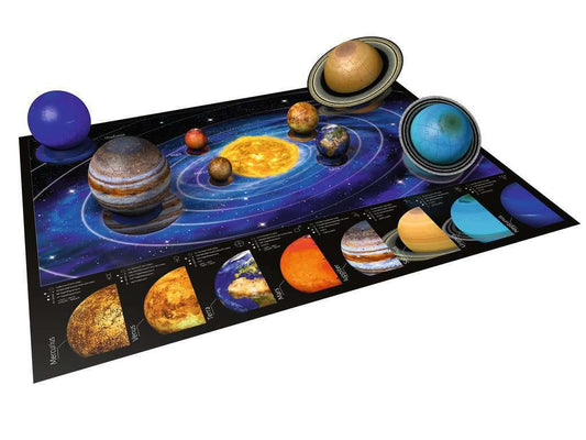 3D puzzle- 8 planets 522pc