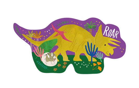 dinosaur puzzle 12pc