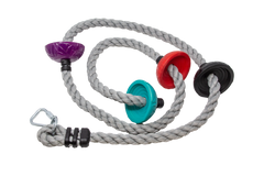 slackers ninja rope with foot holds