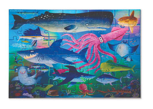 shimmering sharks puzzle