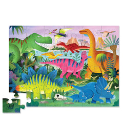 classic floor puzzle 36 pce dino land