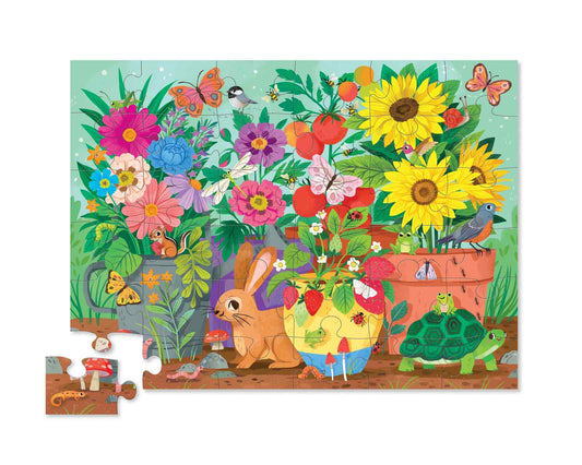 garden friends floor puzzle 36pc