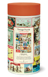 cats and kittens vintage puzzle 1000pc