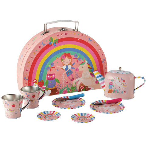 tea set - rainbow fairy - 10 pc