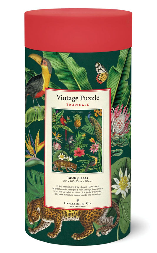 tropicale vintage 1000pc puzzle