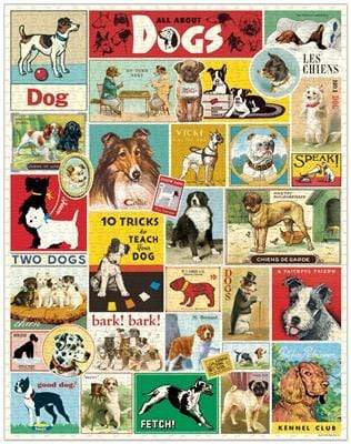 Dogs vintage puzzle 1000pc