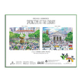 springtime at the library 500pce puzzle