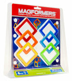 Magformers Basic Set Lines 6pcs Squares