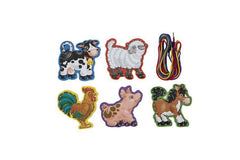 lace and trace farm animals