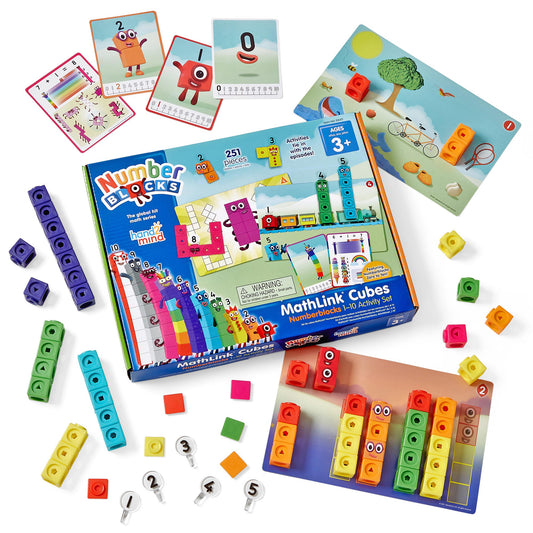 mathlink cubes numberblocks 1-10 activity set