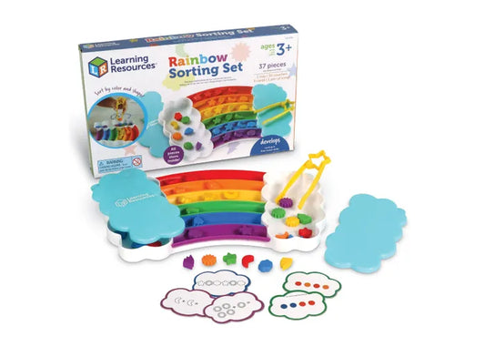 learning resources rainbow sorting set