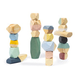 janod wooden stacking stones