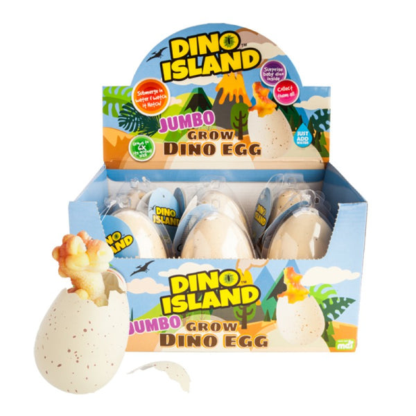 dino island- jumbo grow dinosaur egg