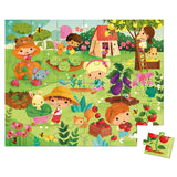janod garden puzzle 36pc