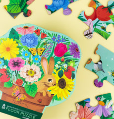 garden friends floor puzzle 36pc