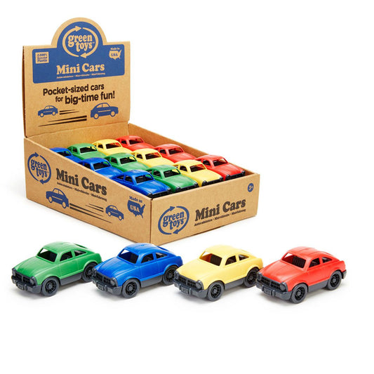 green toys mini cars