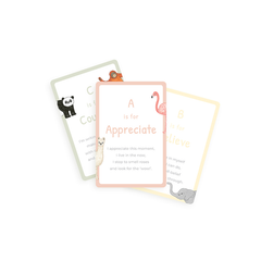 A-Z mindful affirmation cards