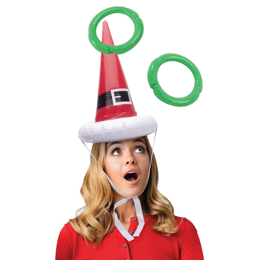 santa hat ring toss