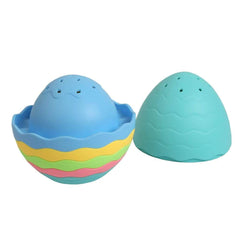 stack and pour bath egg