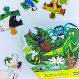 backyard bugs floor puzzle