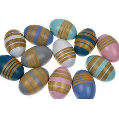 classic calm wooden egg shaker