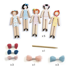 Do it yourself- 5 worry dolls to create