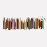 coloured pencils shaped 1000pc puzzle
