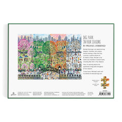dog park 4 seasons 1000pc puzzle