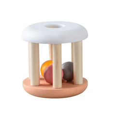 Calm & breezy wooden rattle