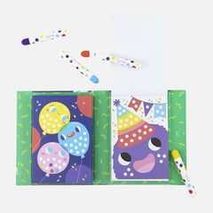 dot paint set- party time