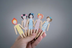 Do it yourself- 5 worry dolls to create