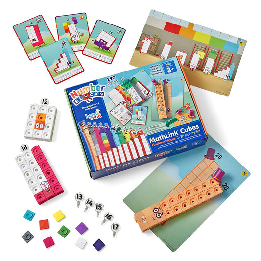 mathlink cubes numberblocks 11-20 activity sets