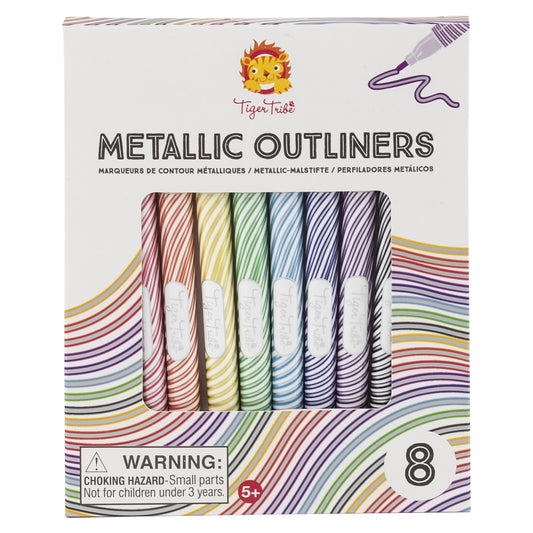 metallic outliners