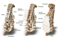 ugears - hurdy gurdy