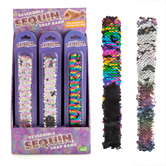 sequin snap band