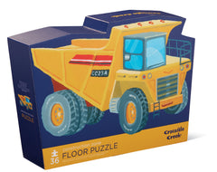 construction zone 36pc floor puzzle