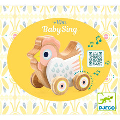 babysing hen on wheels