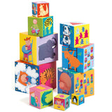 10 cubes- stacking