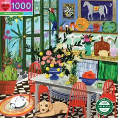 green kitchen 1000pc puzzle