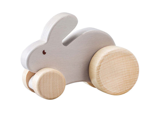calm & breezy wooden rabbit car