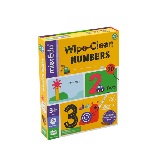 Mier Edu Wipe-clean activity set