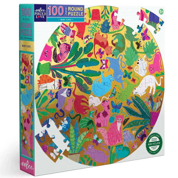 busy cats 100pc puzzle
