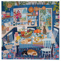 blue kitchen 1000pc puzzle