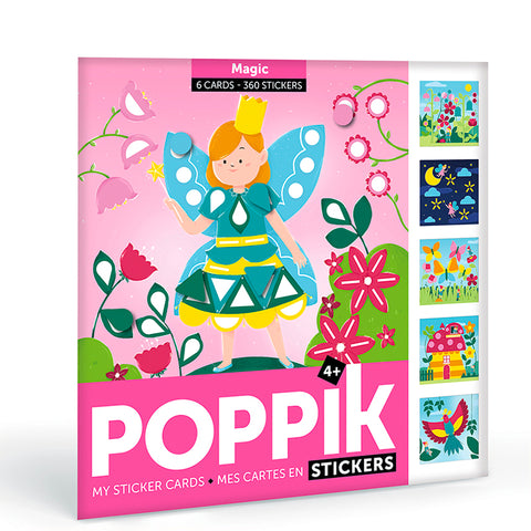 Poppik Sticker Cards Magic