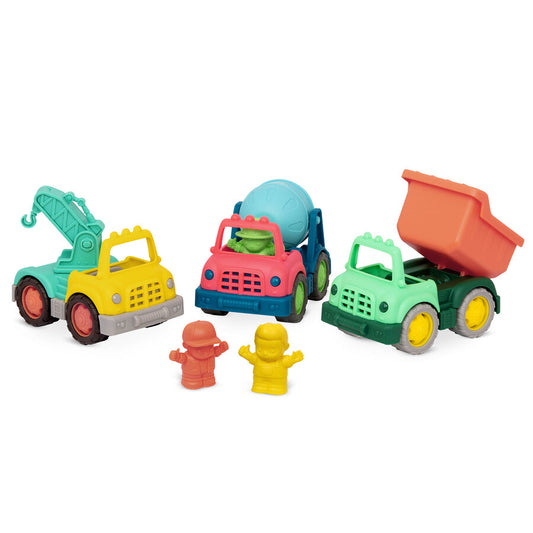 wonder wheels construction vehicles set of 3