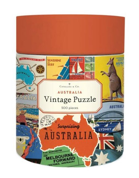 australia vintage puzzle 500pc