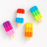 icy pops - fruit scented puzzle erasers