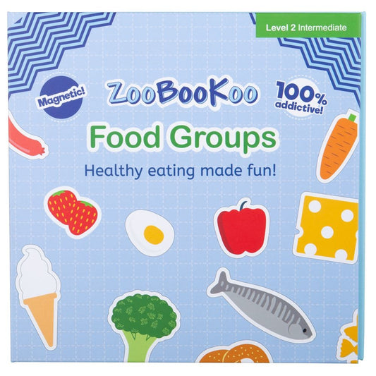 magnetic book - food groups