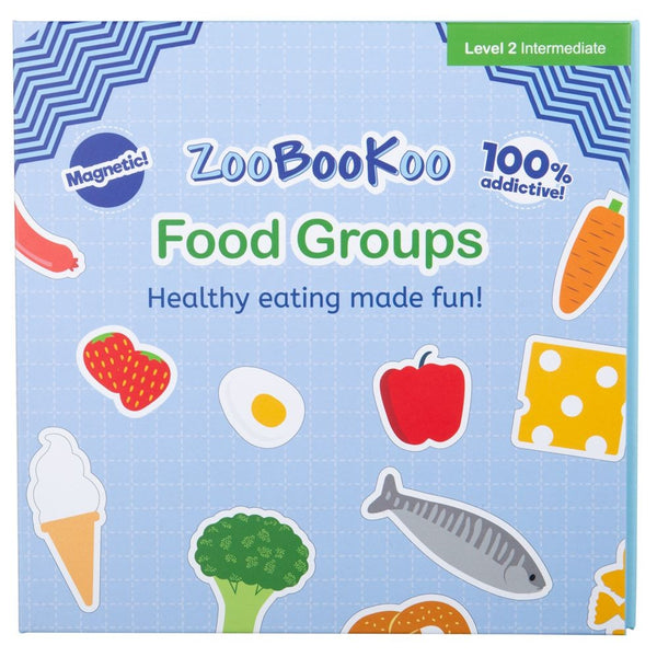 magnetic book - food groups